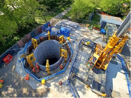 The Greenway sewer diversion