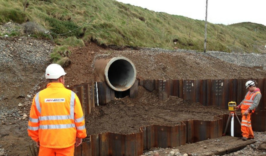 Ellergill Culvert Undertrack Crossing